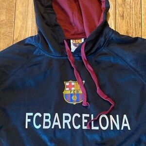 FC Barcelona Navy Hoodie